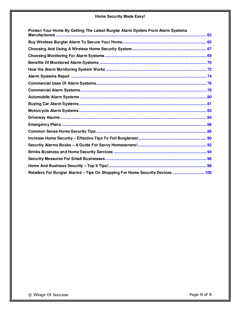 Home Security Made Easy! - Page 3