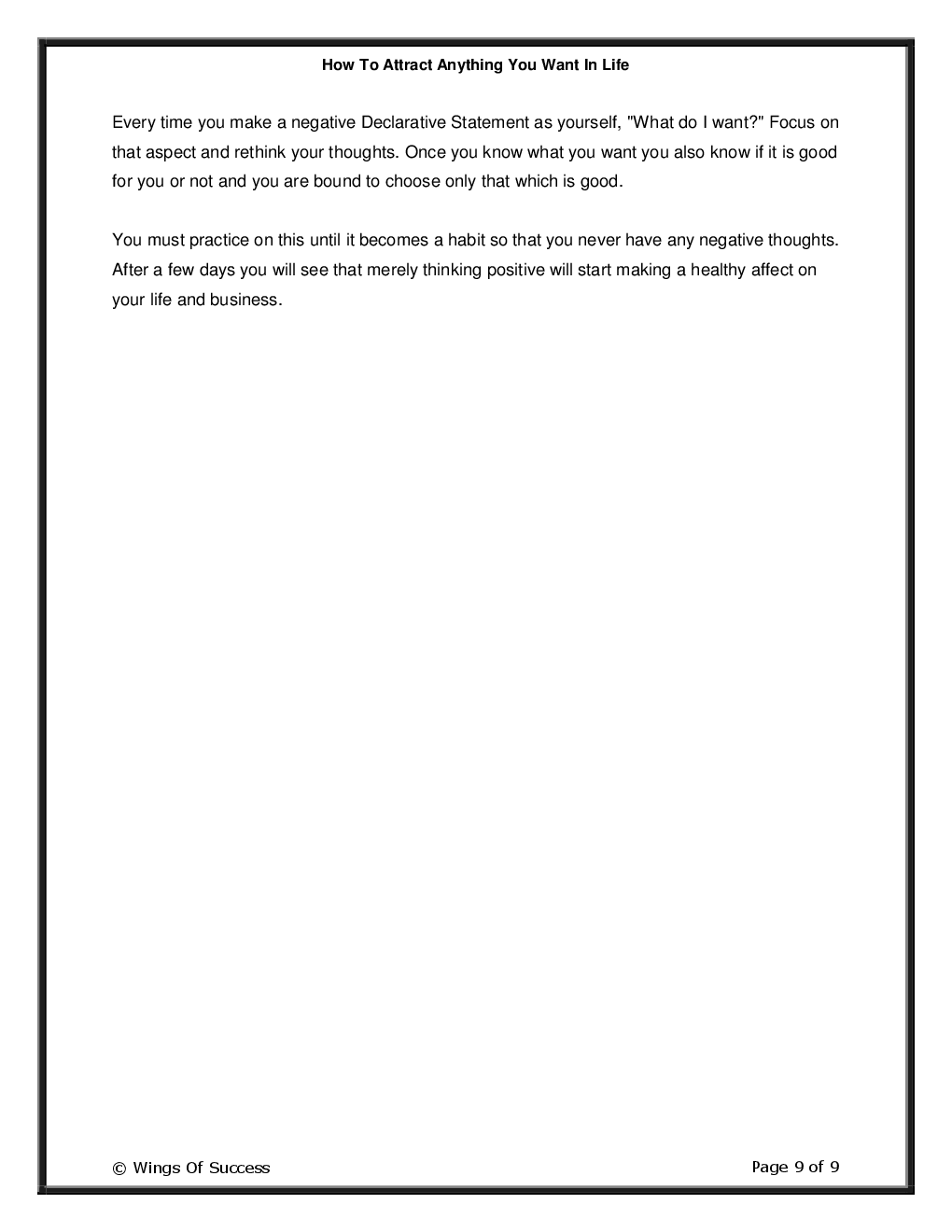 How To Attract Anything You Want In Life - Page 4