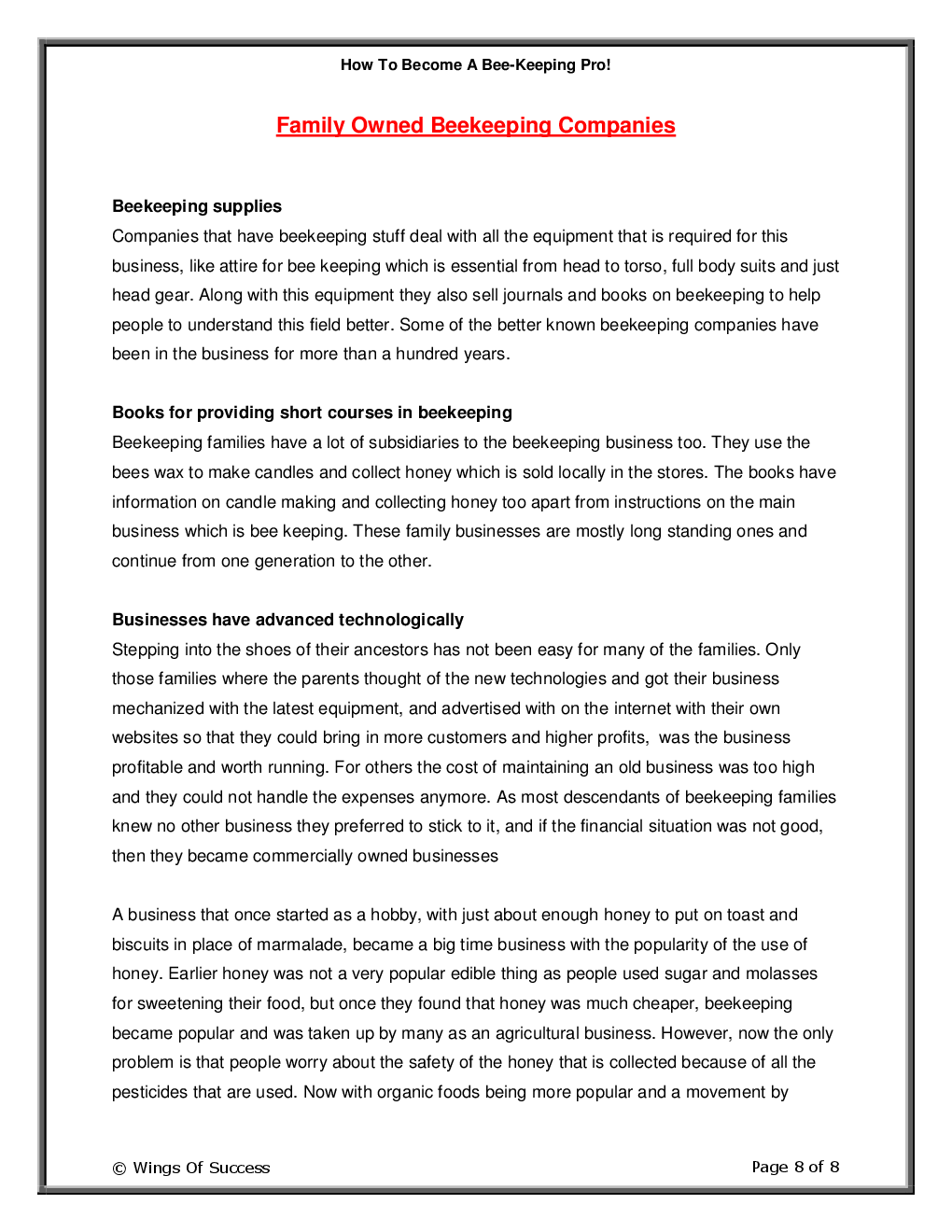 How To Become A Bee-Keeping Pro! - Page 3