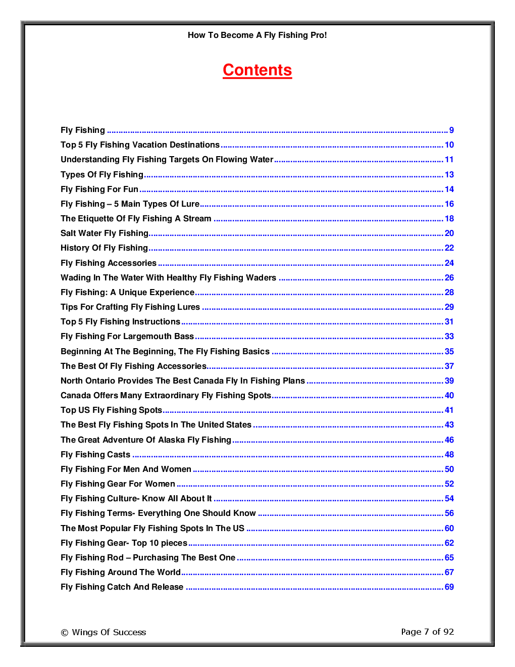 How To Become A Fly Fishing Pro! - Page 2
