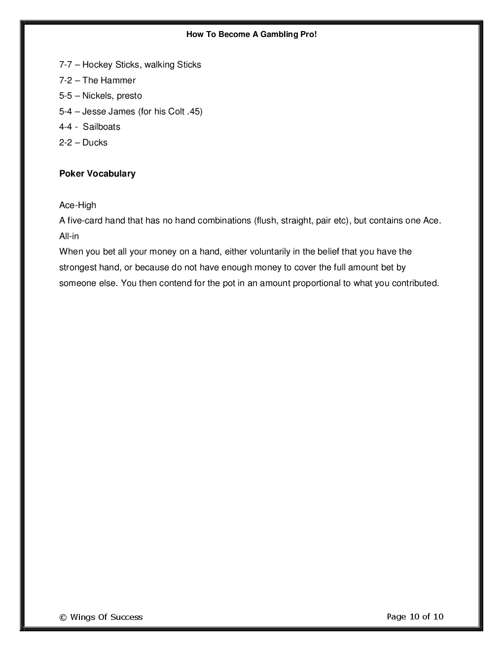 How To Become A Gambling Pro! - Page 5