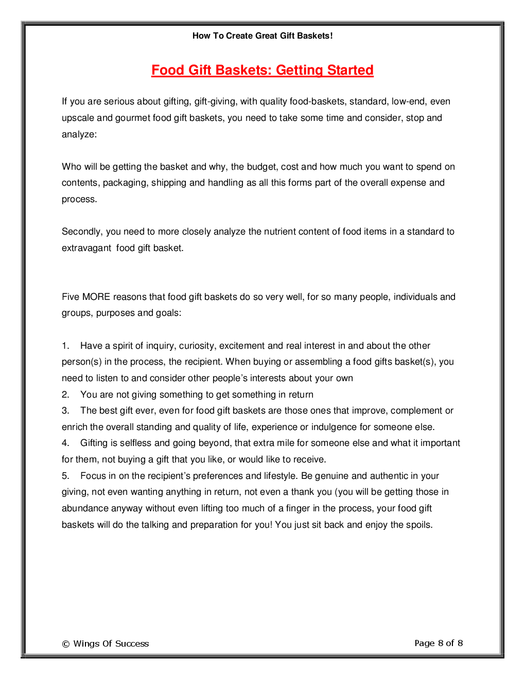 How To Create Great Gift Baskets! - Page 3