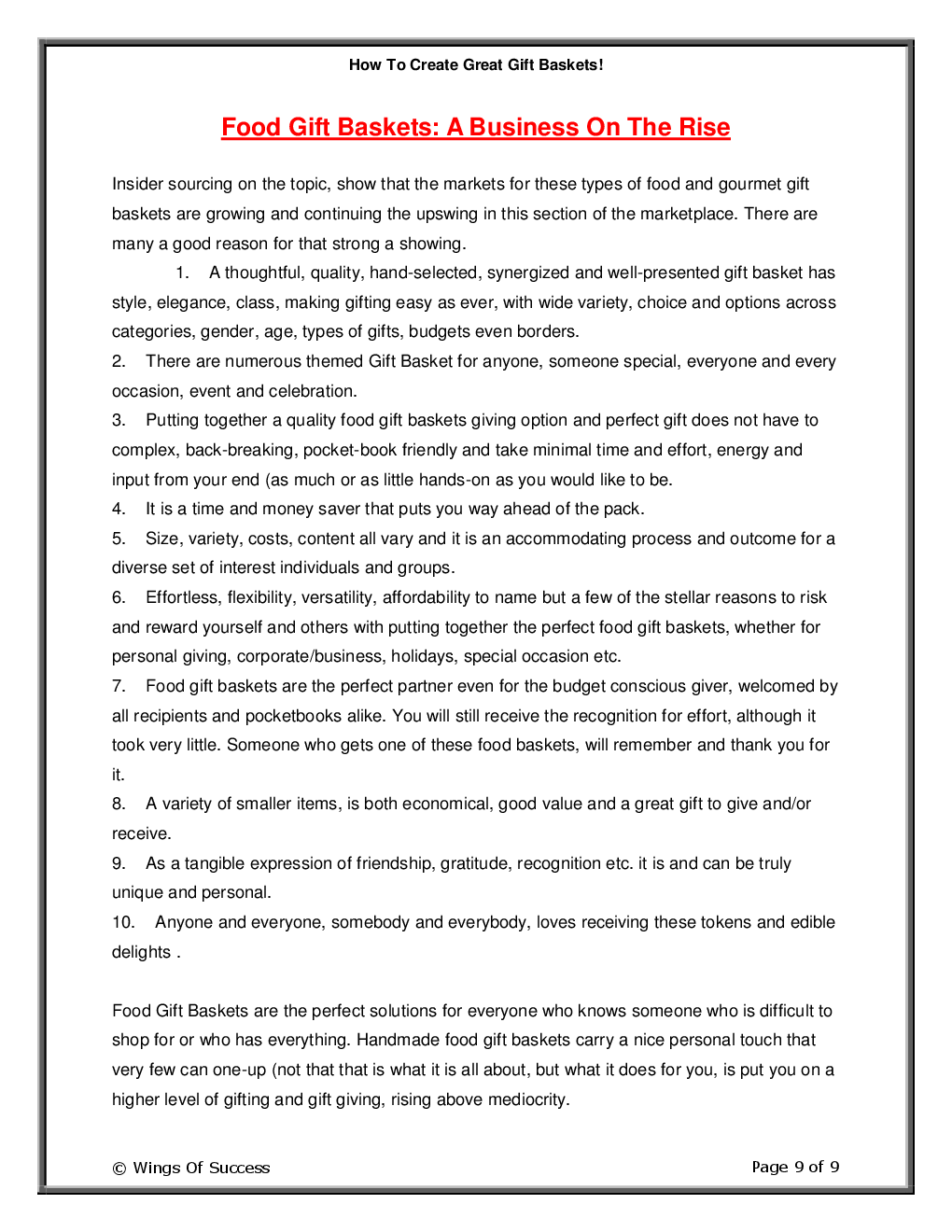 How To Create Great Gift Baskets! - Page 4