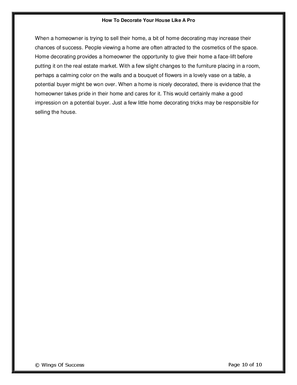 How To Decorate Your House Like A Pro - Page 5