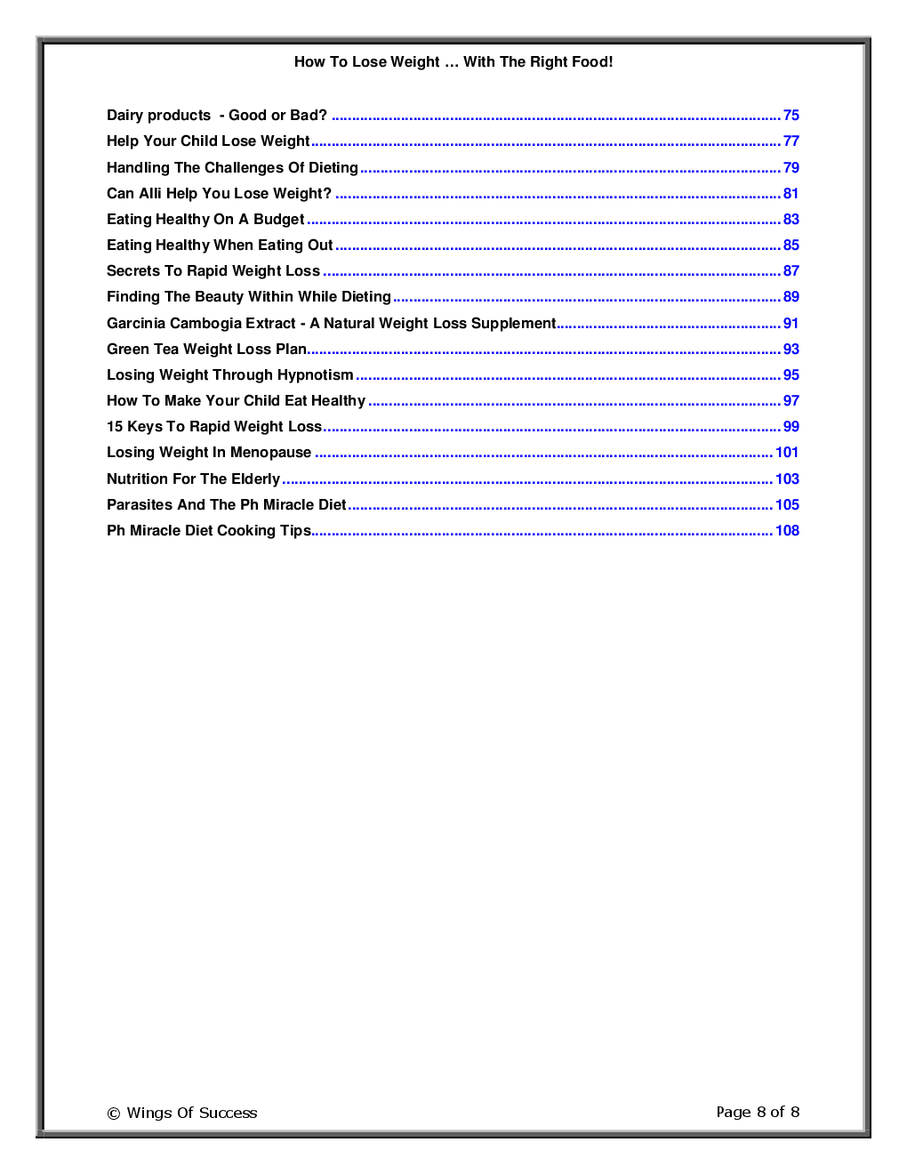 How To Lose Weight … With The Right Food! - Page 3