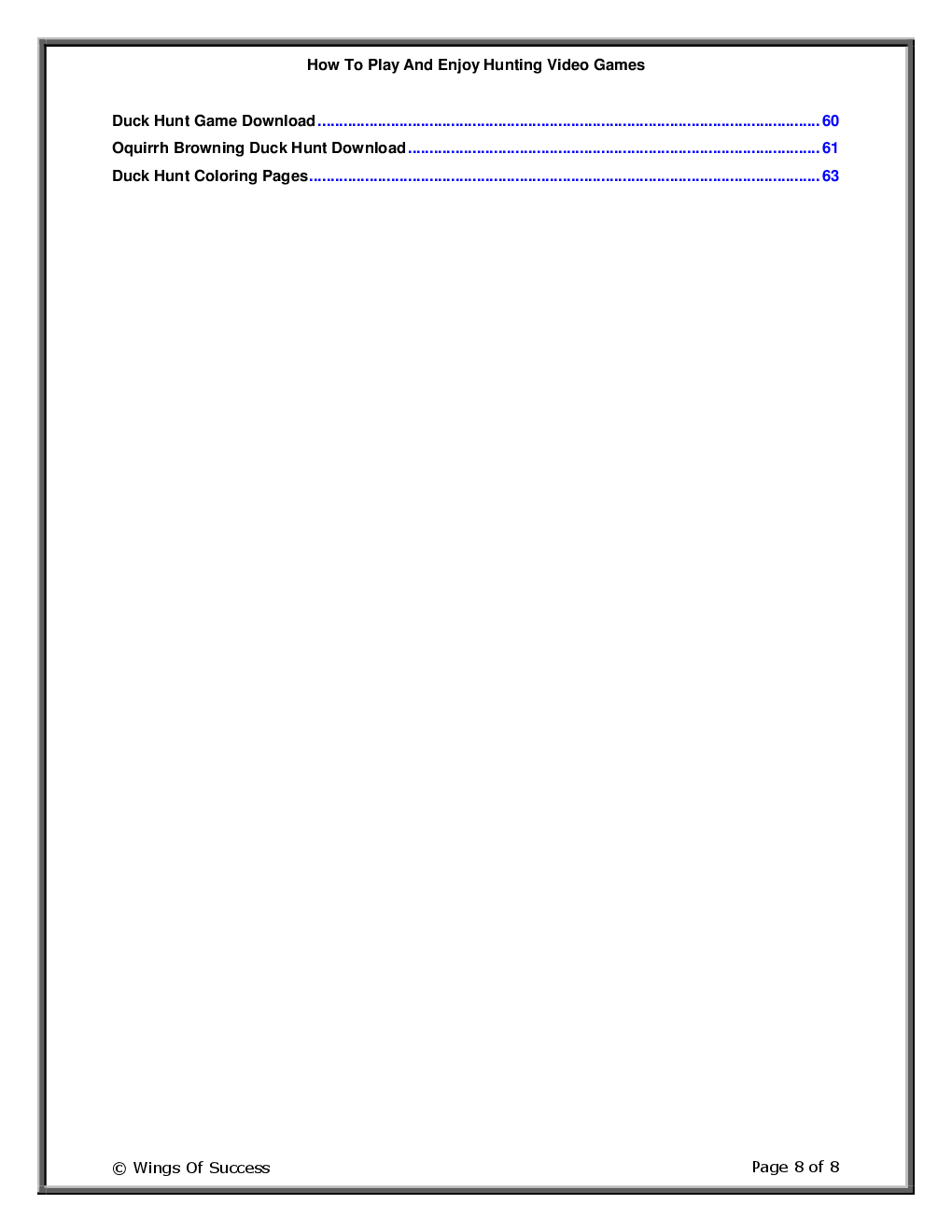 How To Play And Enjoy Hunting Video Games - Page 3