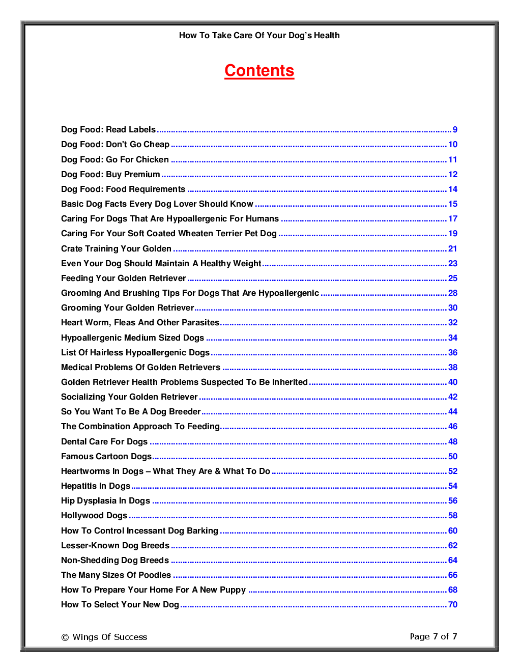 How To Take Care Of Your Dog’s Health - Page 2
