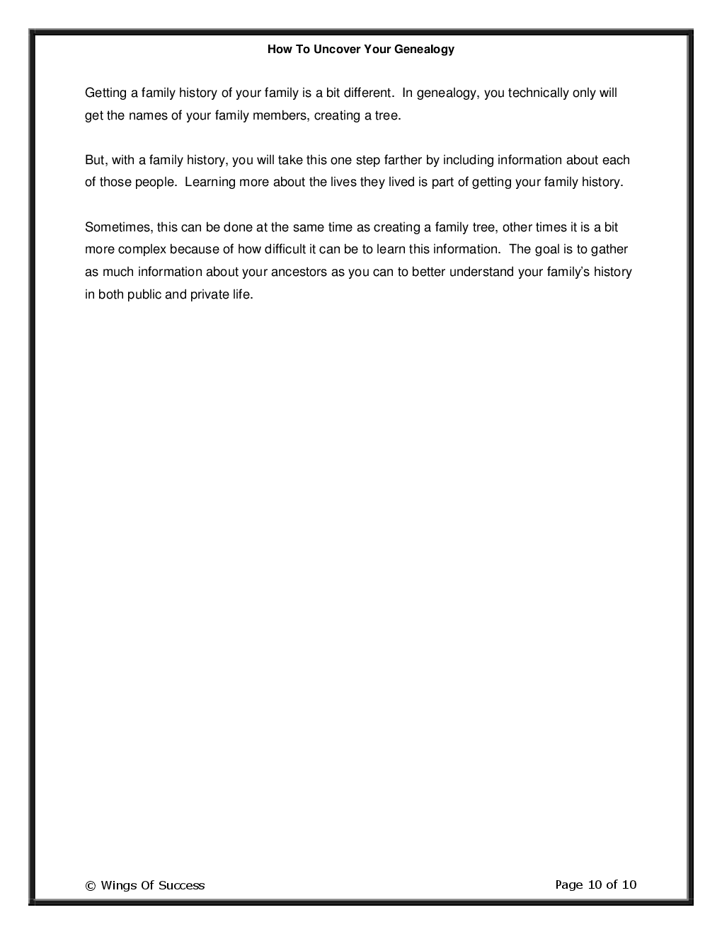 How To Uncover Your Genealogy - Page 5