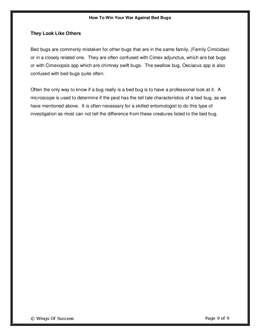 How To Win Your War Against Bed Bugs - Page 4