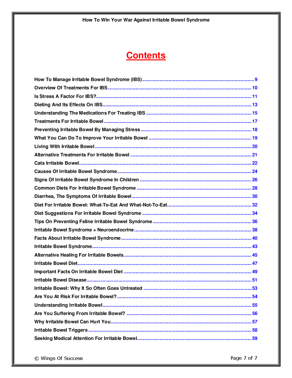 How To Win Your War Against Irritable Bowel Syndrome - Page 2