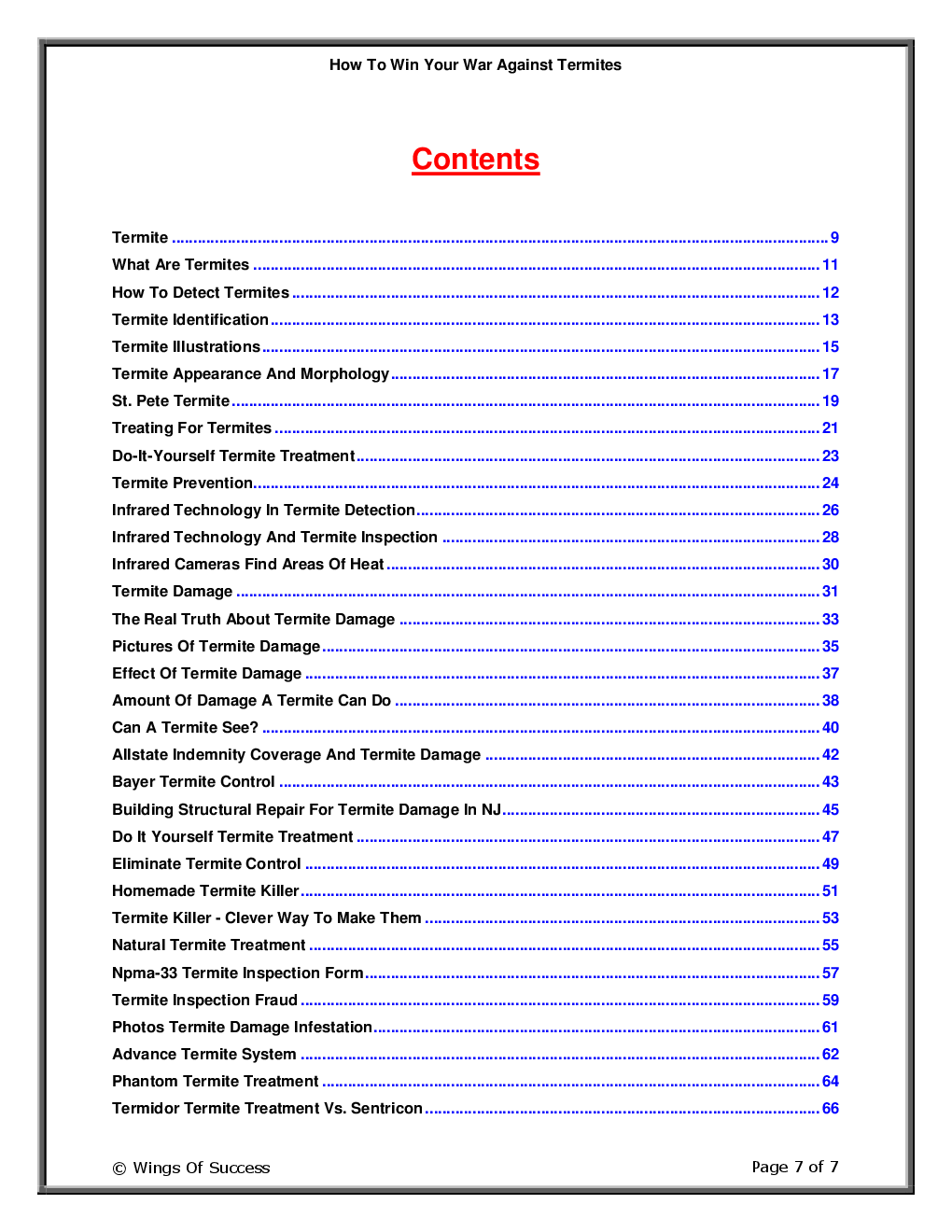 How To Win Your War Against Termites - Page 2