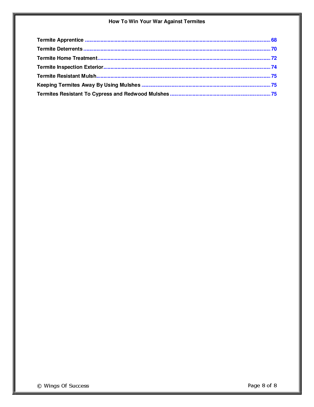 How To Win Your War Against Termites - Page 3