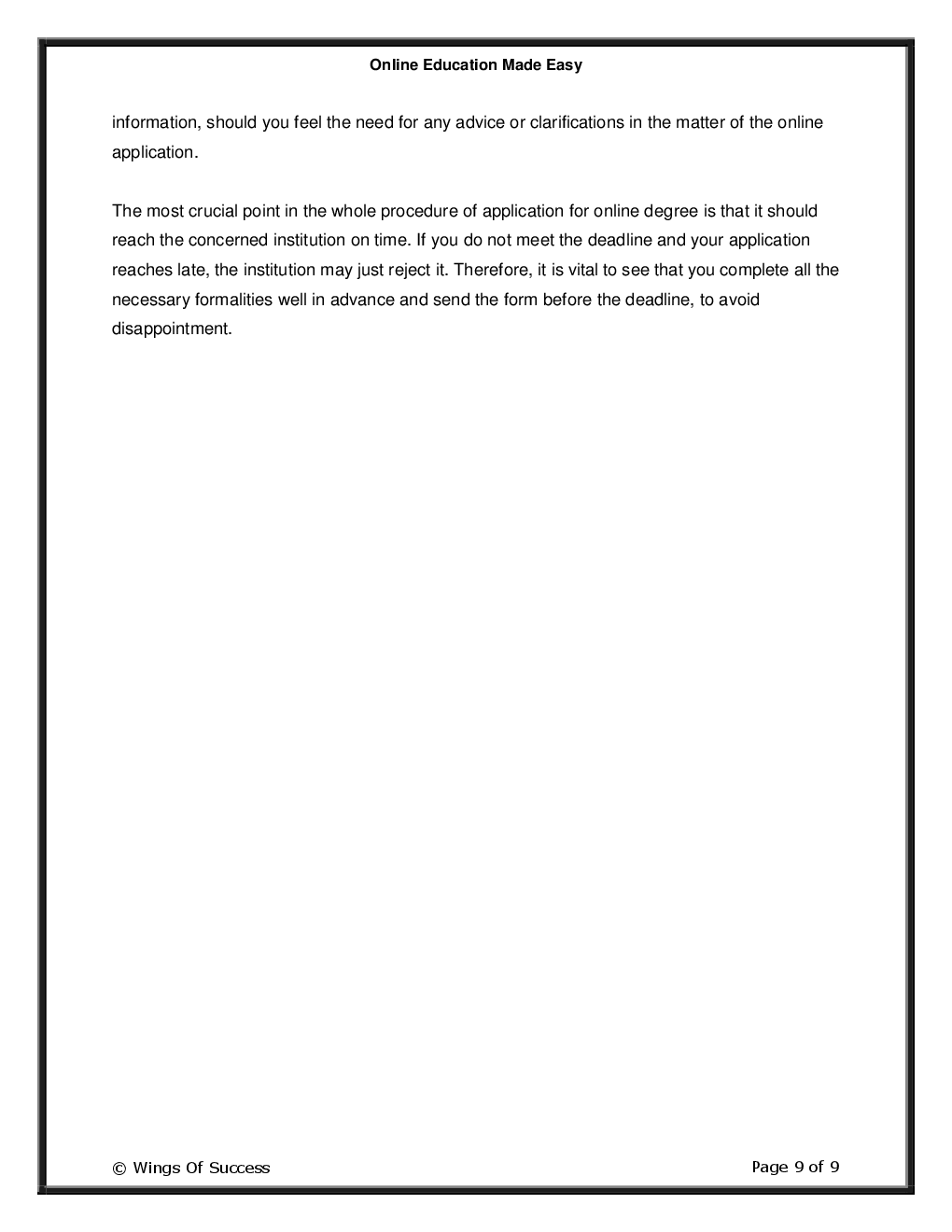 Online Education Made Easy - Page 4