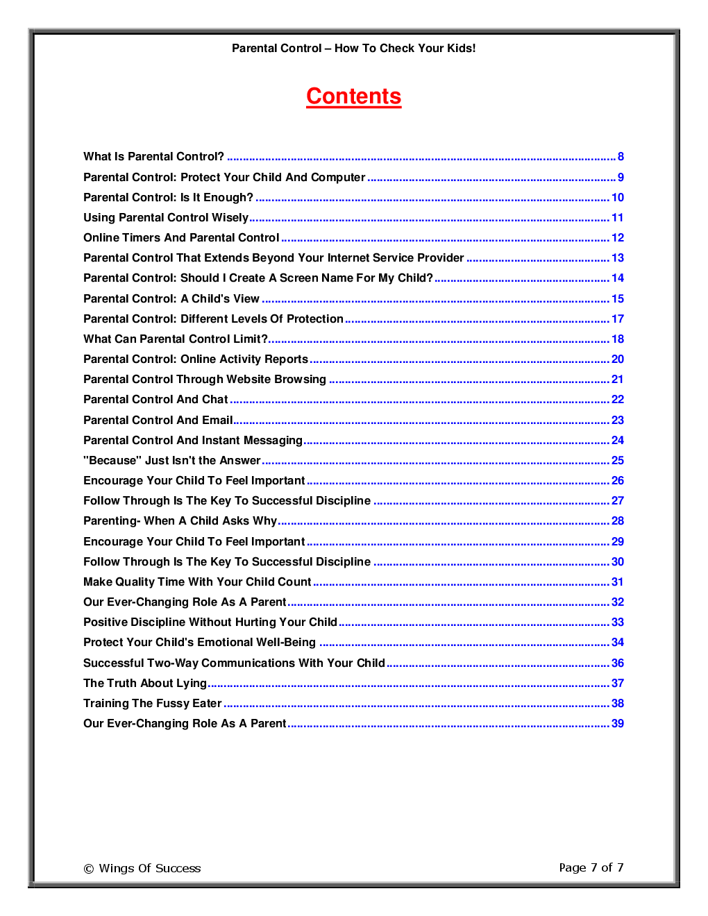 Parental Control – How To Check Your Kids! - Page 2
