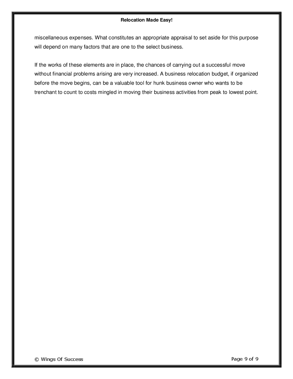 Relocation Made Easy! - Page 4