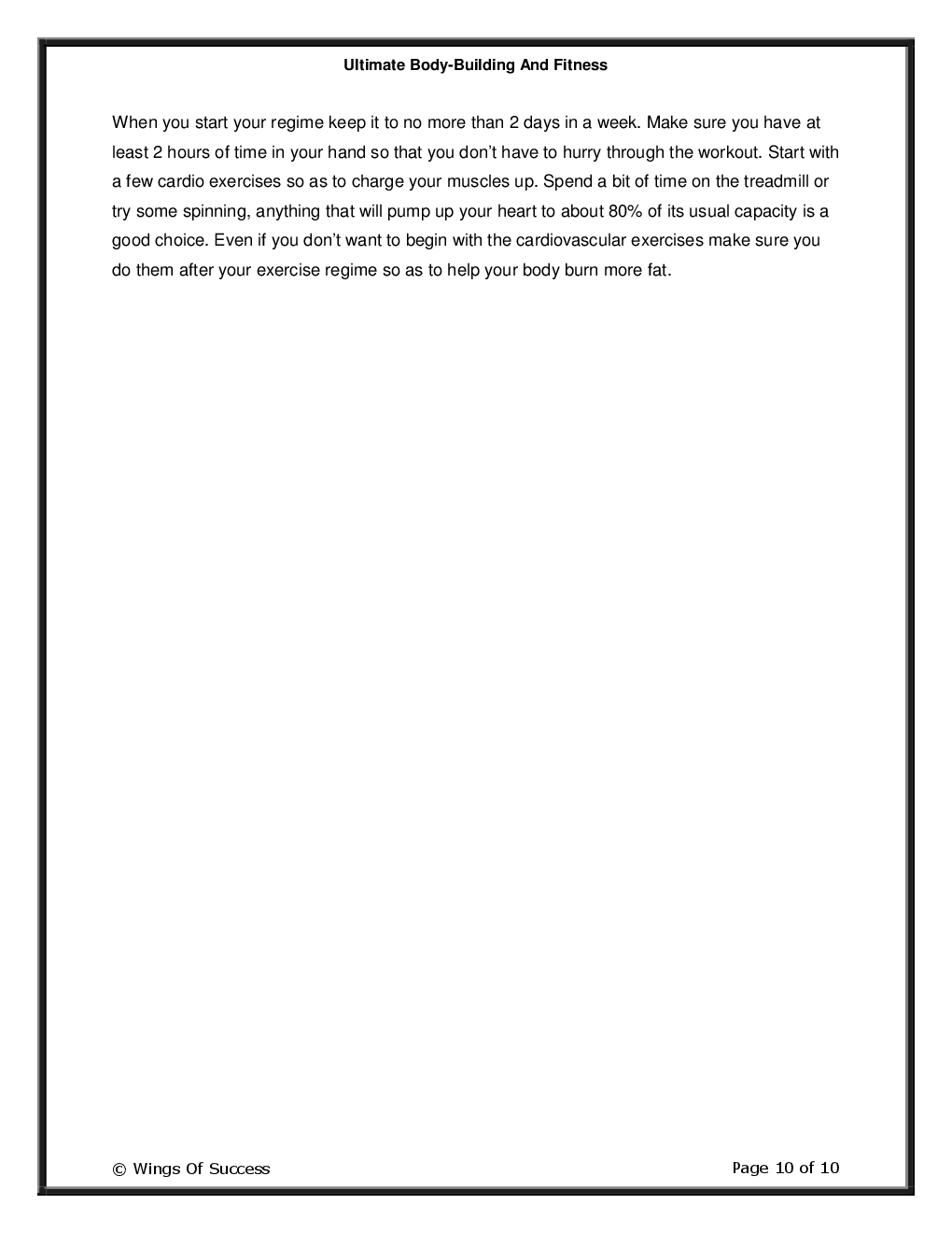 Ultimate Body-Building And Fitness - Page 5