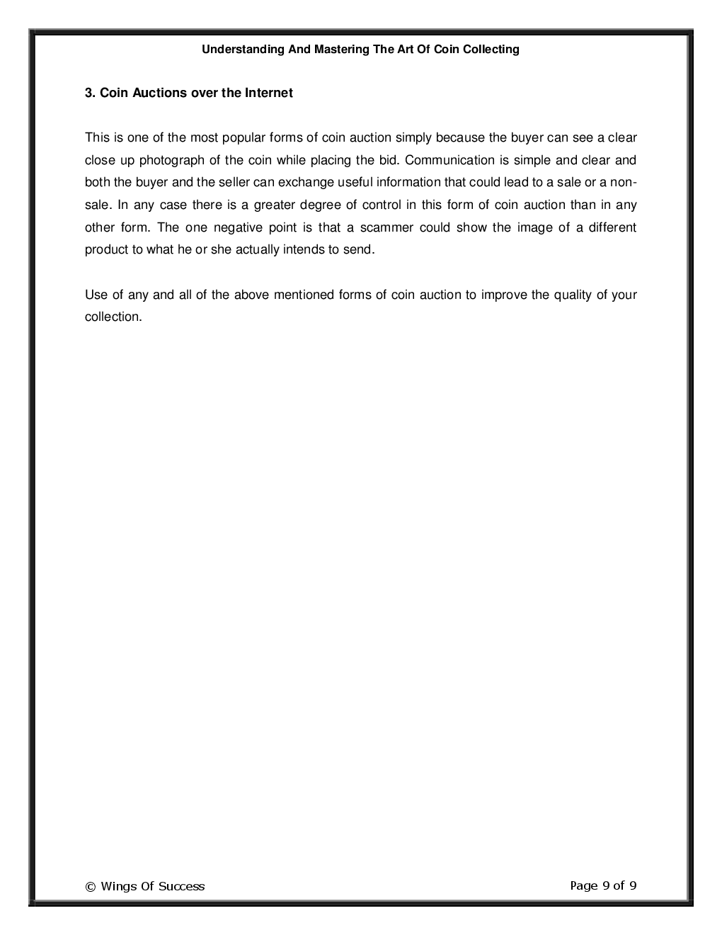 Understanding And Mastering The Art Of Coin Collecting - Page 4