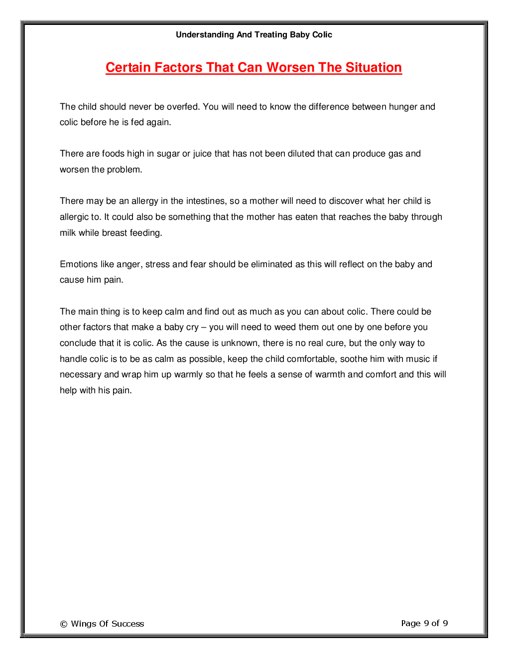 Understanding And Treating Baby Colic - Page 4