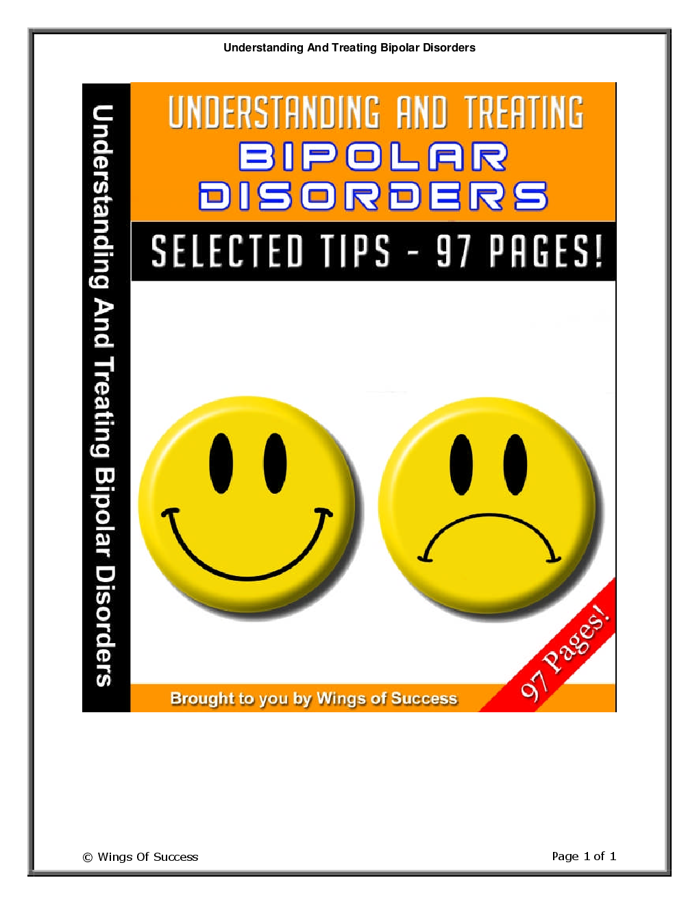 Understanding And Treating Bipolar Disorders - Page 1