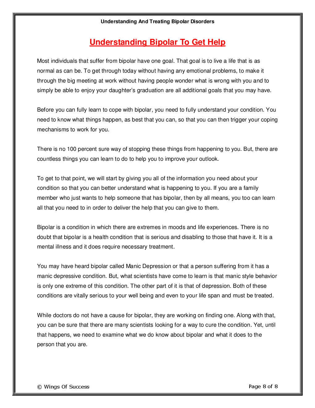 Understanding And Treating Bipolar Disorders - Page 3