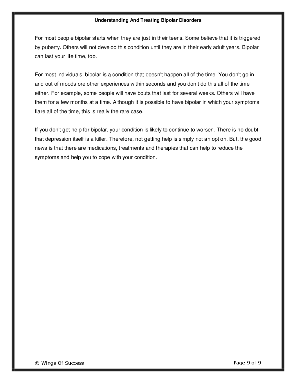 Understanding And Treating Bipolar Disorders - Page 4