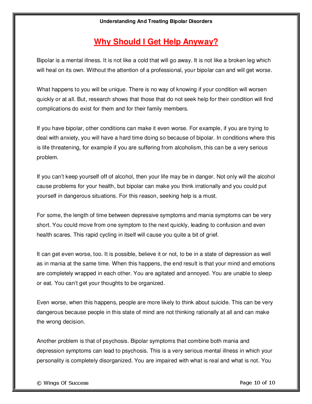 Understanding And Treating Bipolar Disorders - Page 5