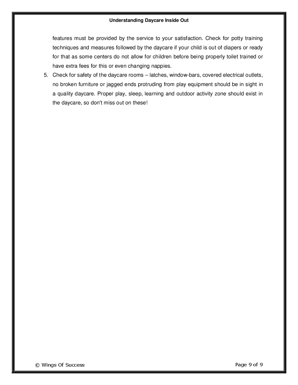 Understanding Daycare Inside Out - Page 4