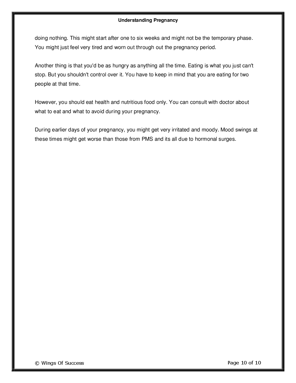 Understanding Pregnancy - Page 5