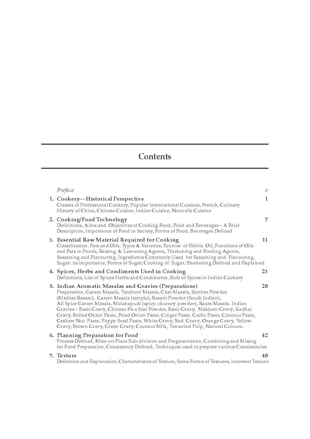 Food and Beverage: Production Management for Hospitality Industry - Page 5