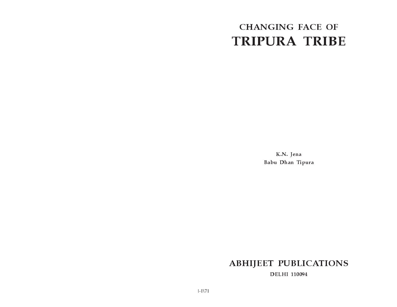 Changing Face of Tripura Tribe - Page 2