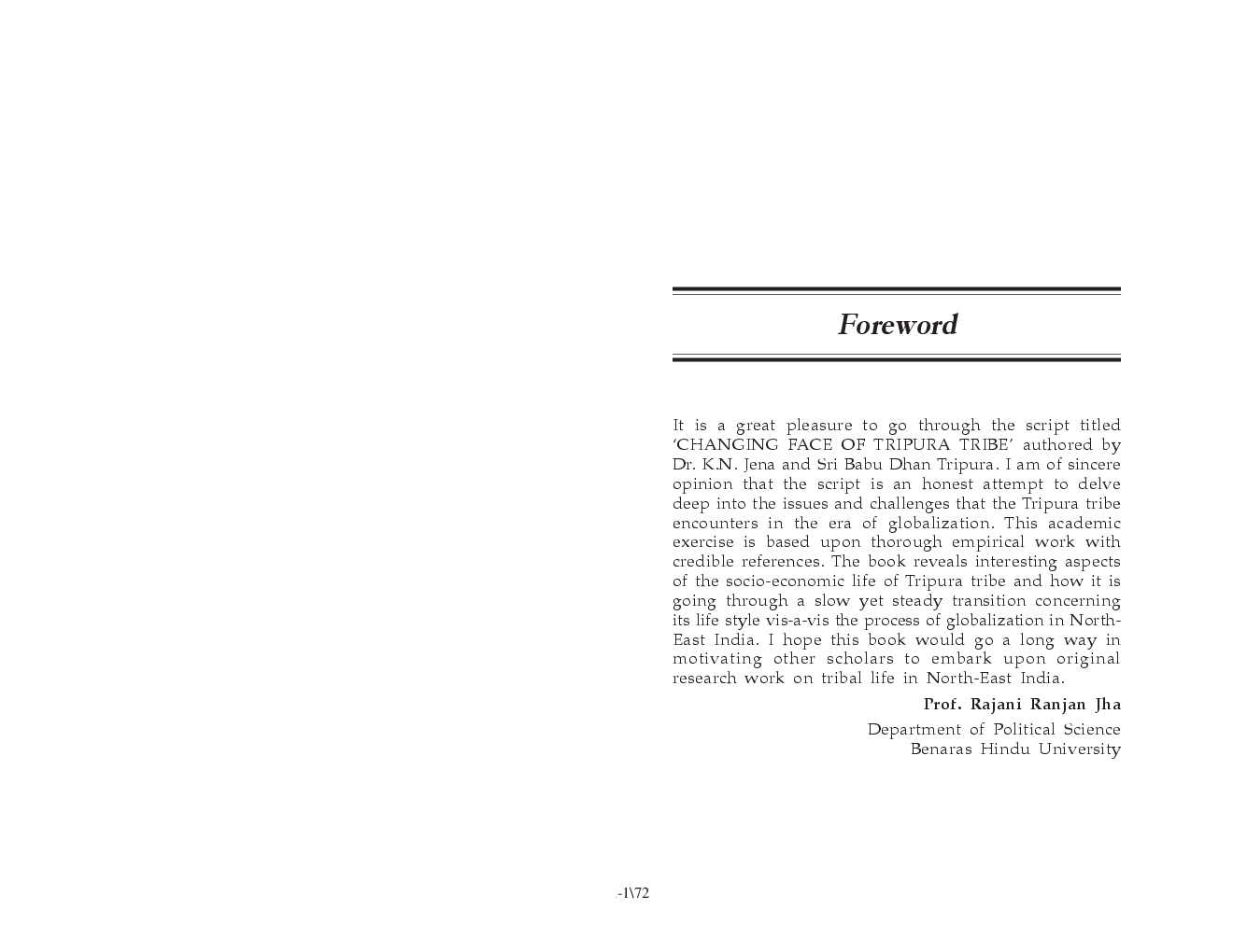 Changing Face of Tripura Tribe - Page 4