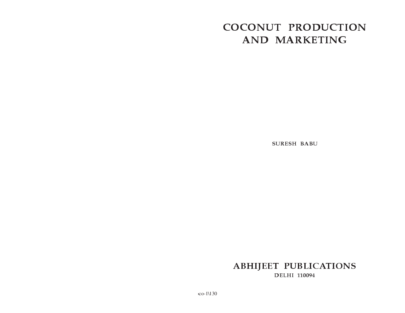 Coconut Production and Marketing - Page 2