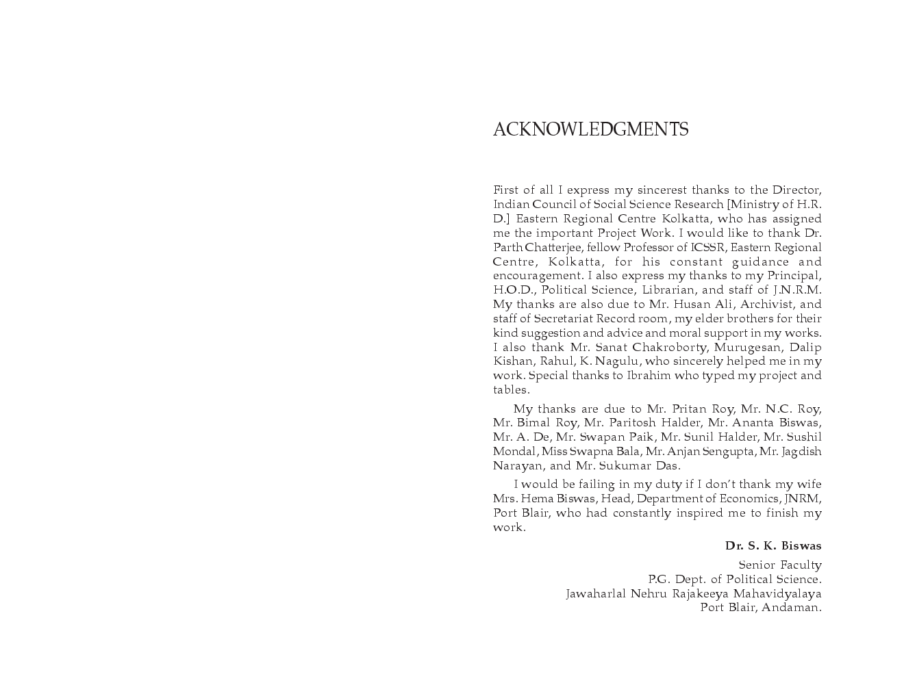 Colonization and Rehabilitations in Andaman and Nicobar Islands - Page 4