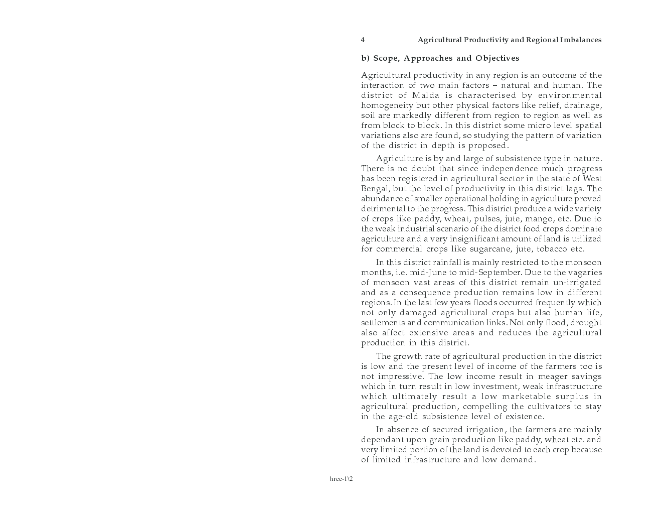 Agricultural Productivity and Regional Imbalances - Page 5