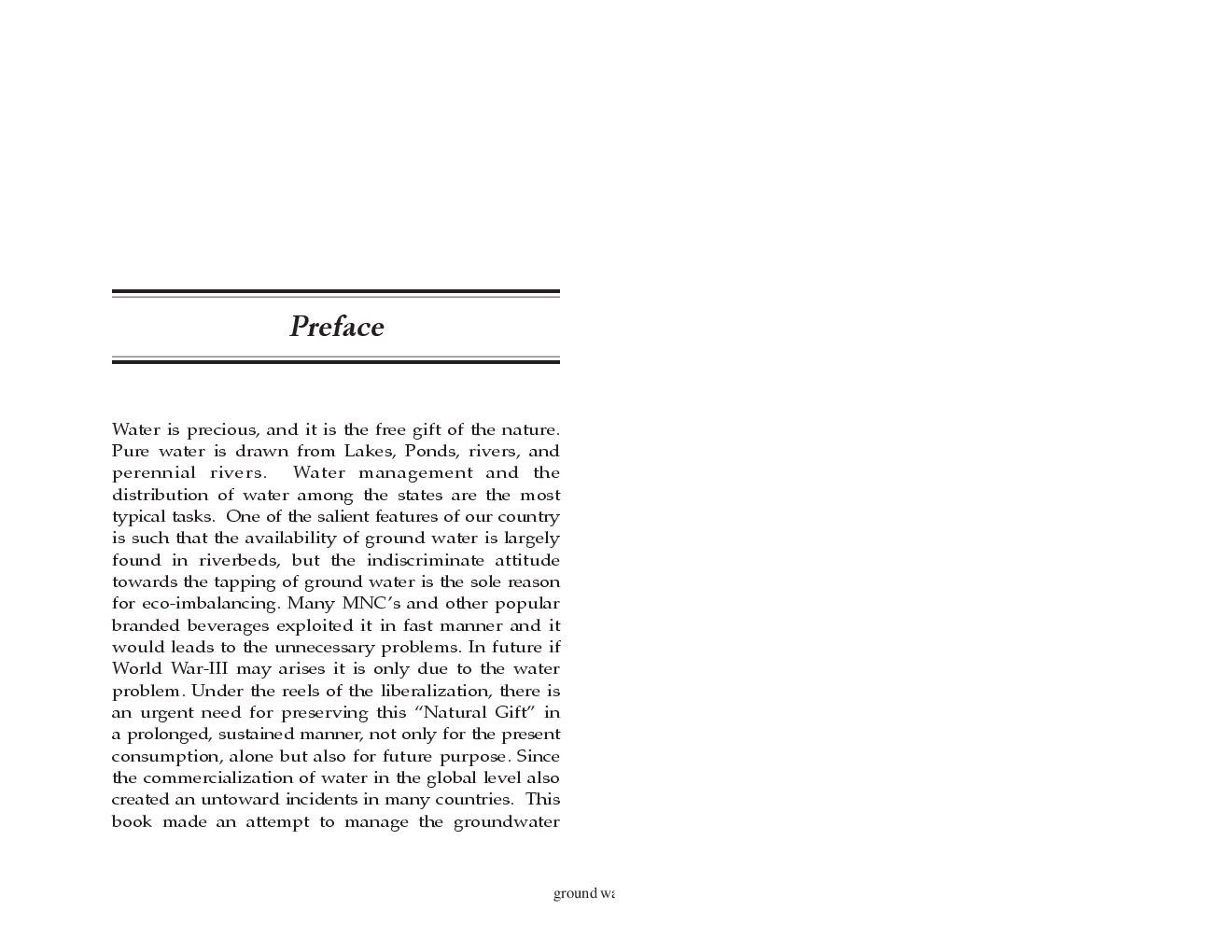 Economics of Ground Water Management in India - Page 5