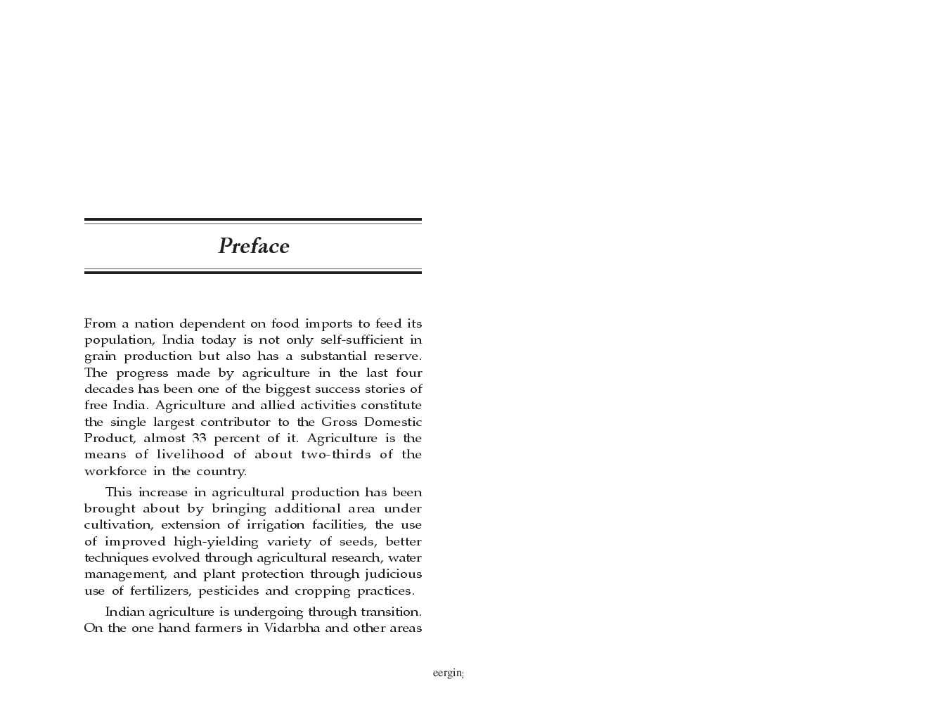 Emerging Crisis in Indian Agriculture - Page 5