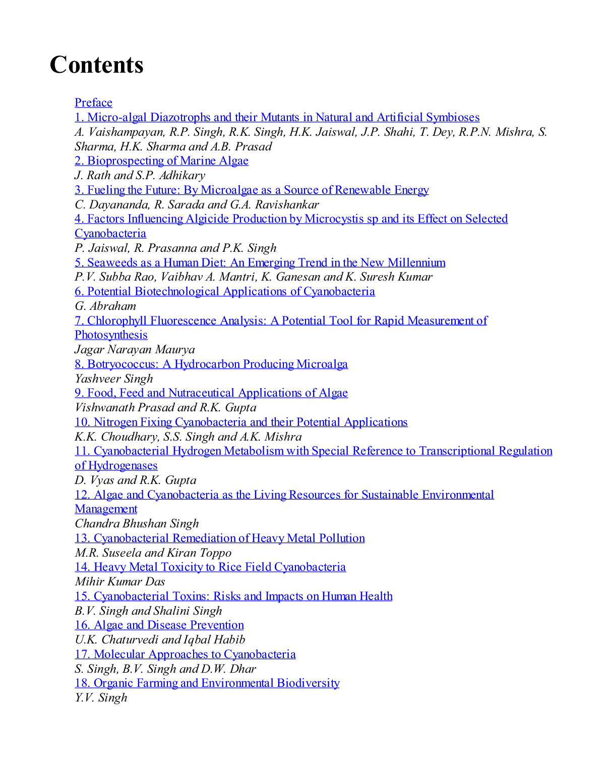 Advances In Applied Phycology - Page 5