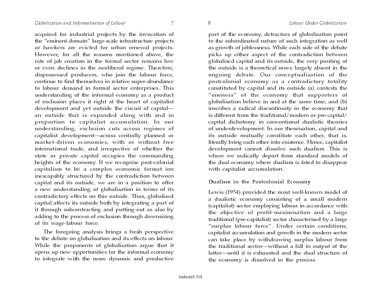 Labour Under Globalization - Page 4