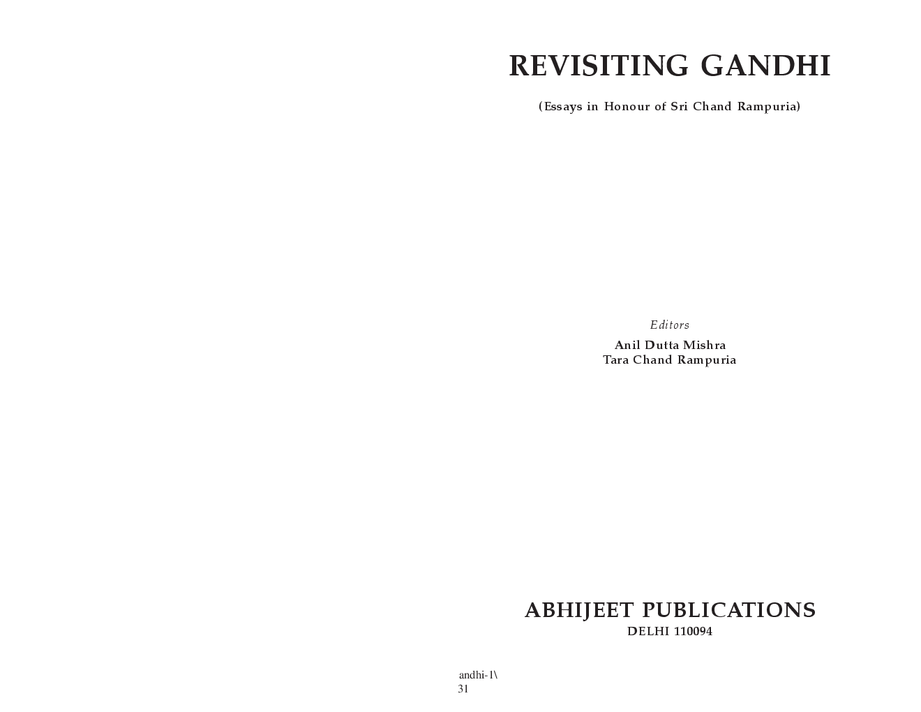 Revisiting Gandhi - Page 2
