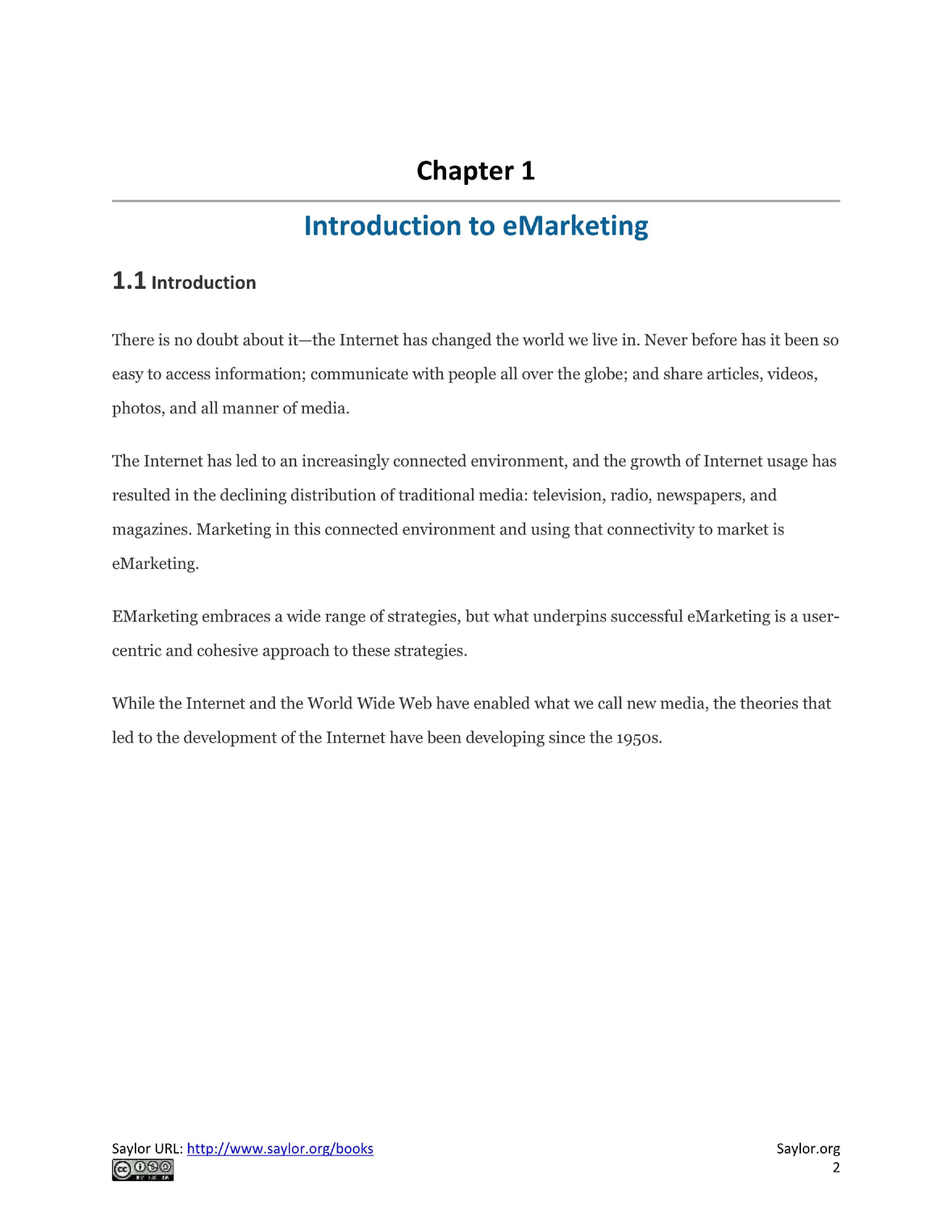 eMarketing: The Essential Guide to Online Marketing - Page 3