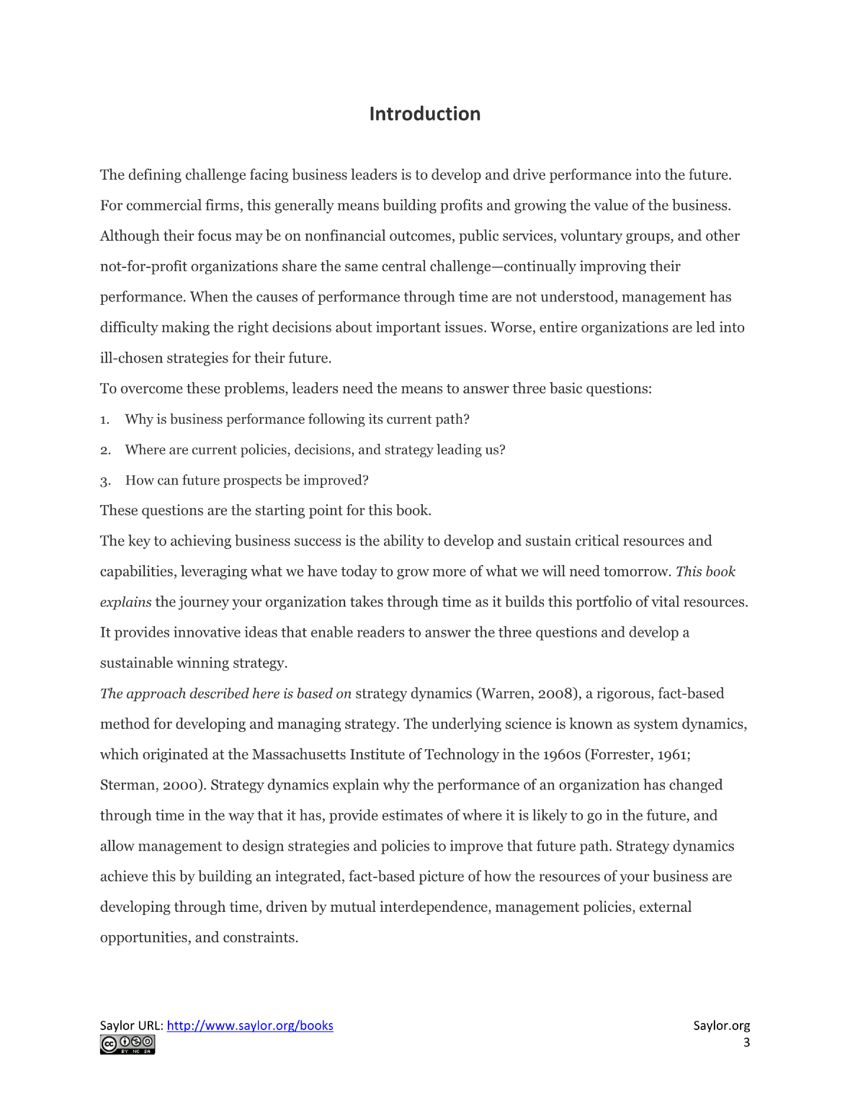 Building Strategy and Performance - Page 3