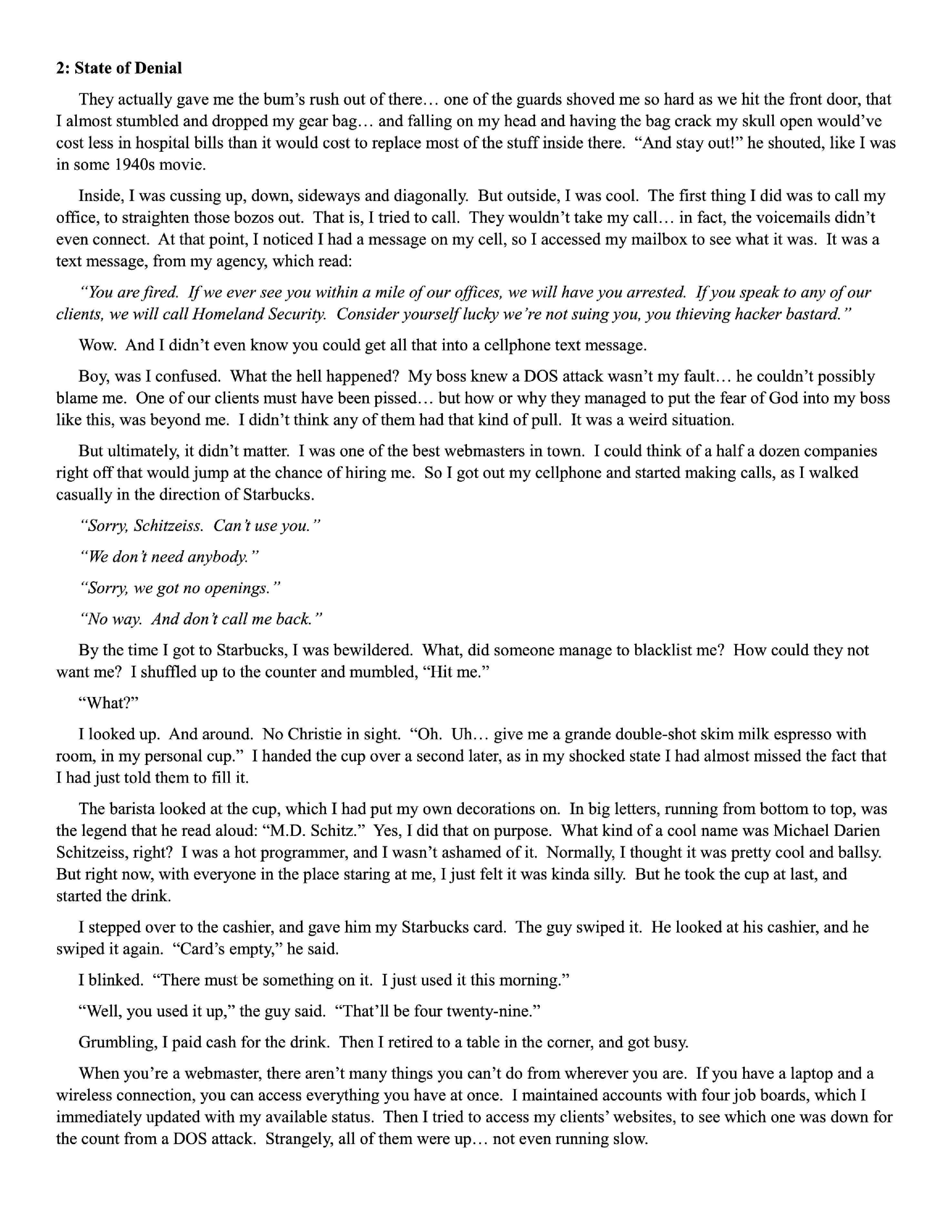 Denial Of Service - Dos entire saga - Page 4