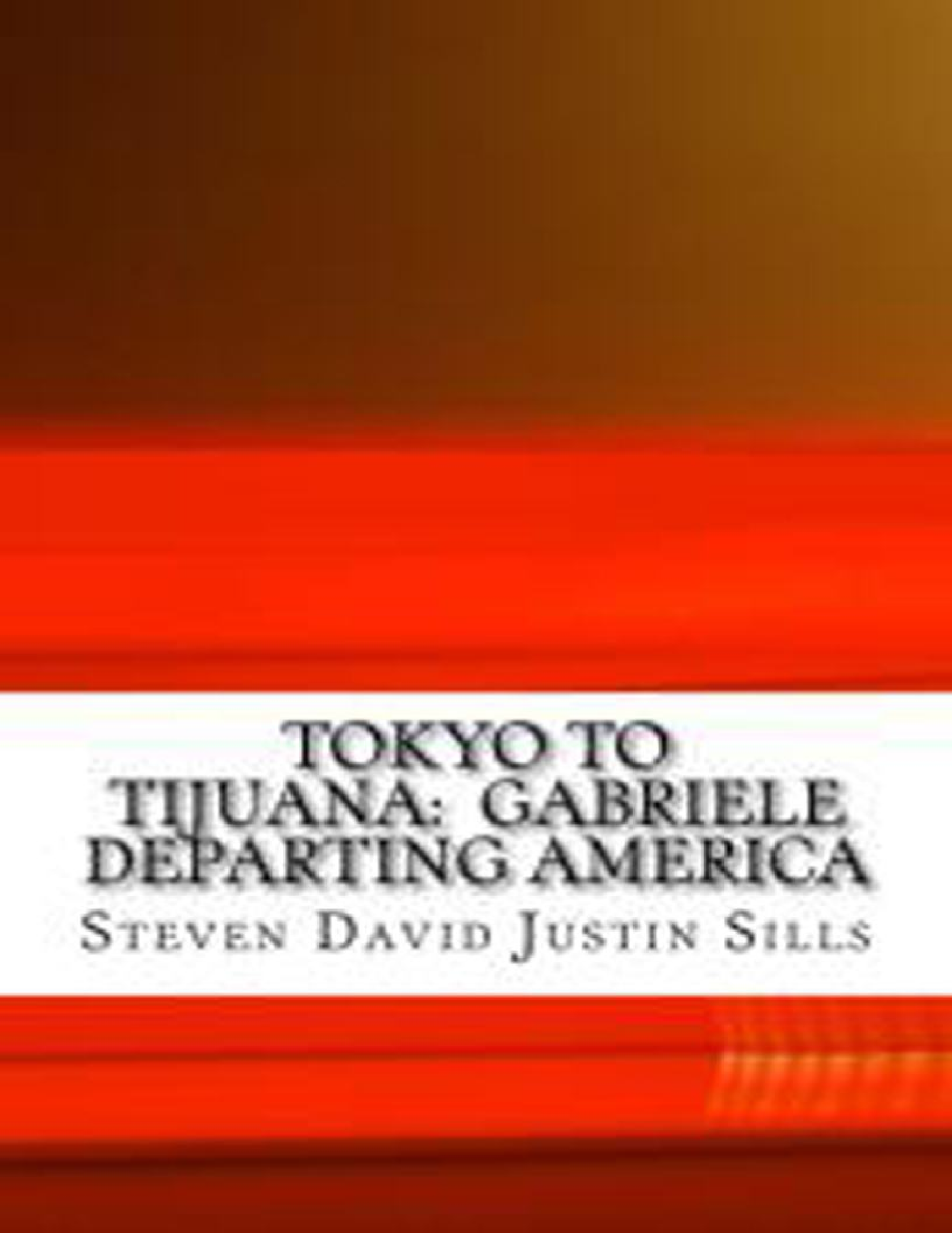 Tokyo to Tijuana - Gabriele Departing America - Page 1