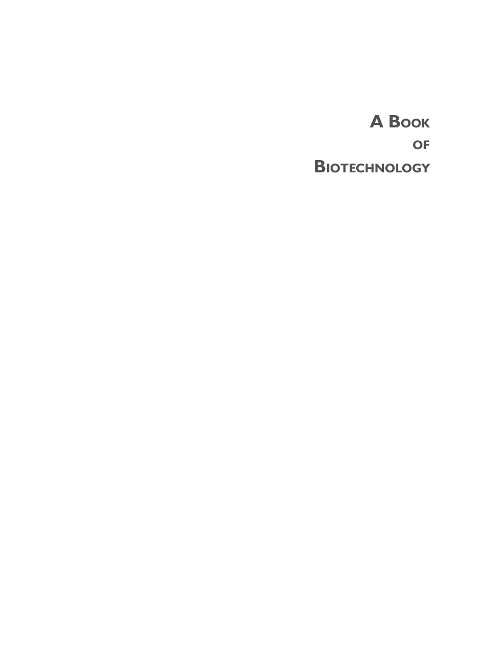 A Book of Biotechnology - Page 2