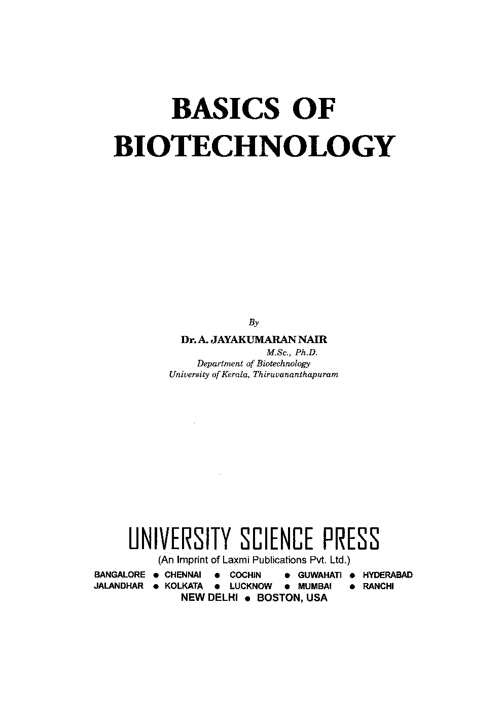 Basics of Biotechnology - Page 2