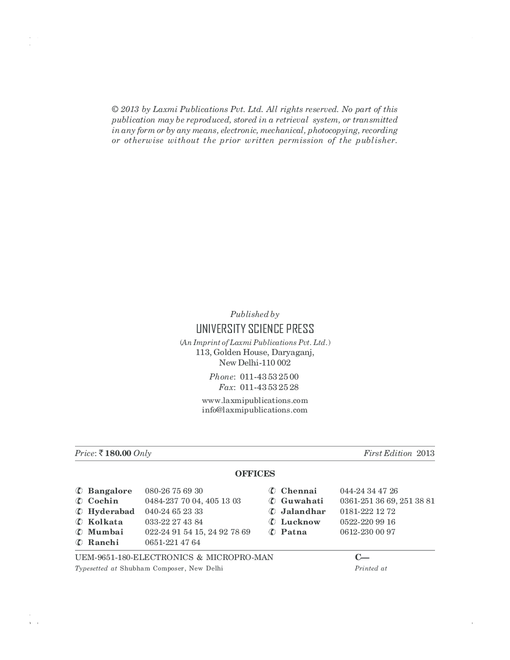 Electronics and Microprocessors by P Manimegalai & G Pabitha - Page 3