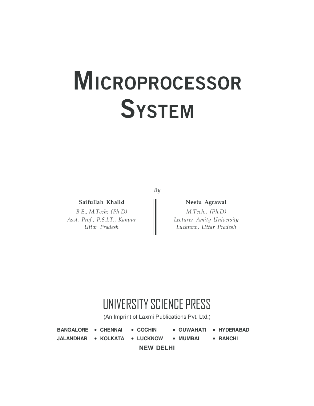 Microprocessor System ebook - Page 2
