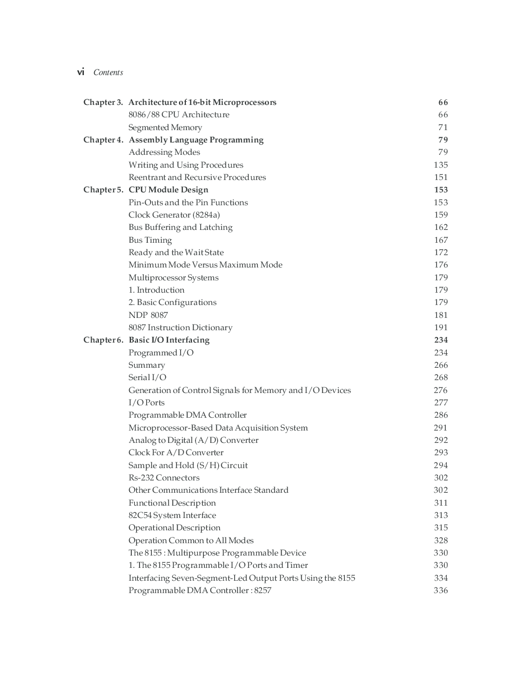 Microprocessor System ebook - Page 5