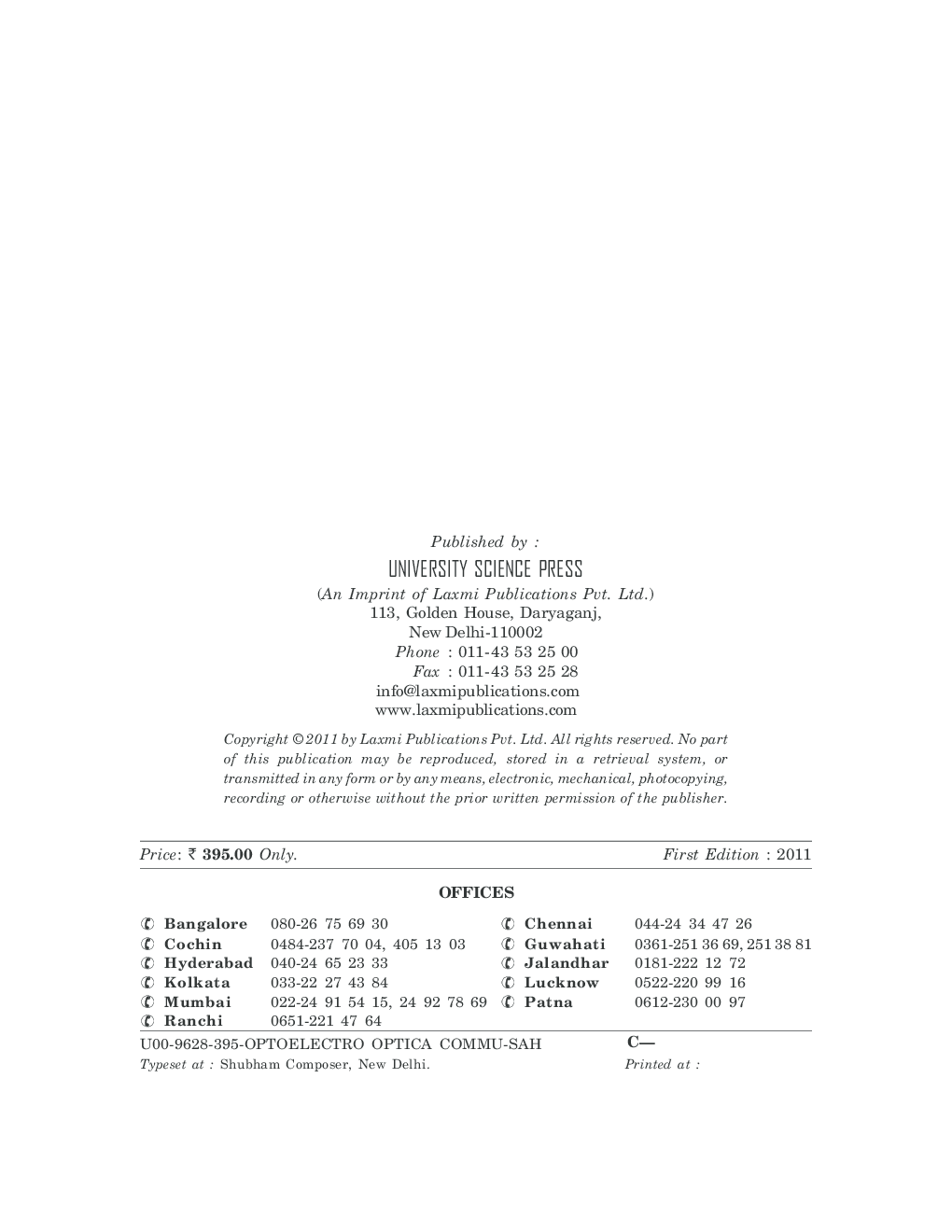 Optoelectronics and Optical Communication - Page 3