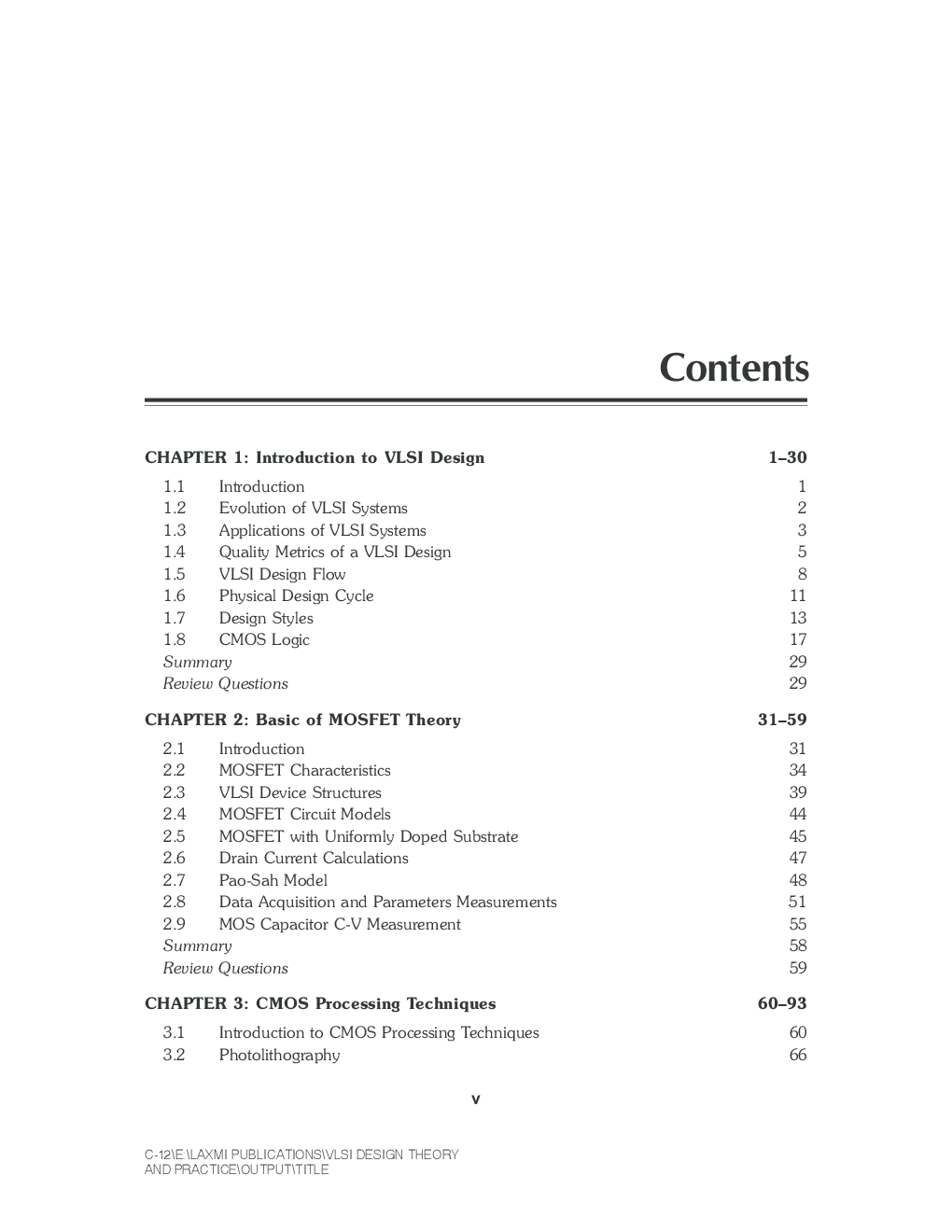 VLSI Design-Theory and Practice - Page 4